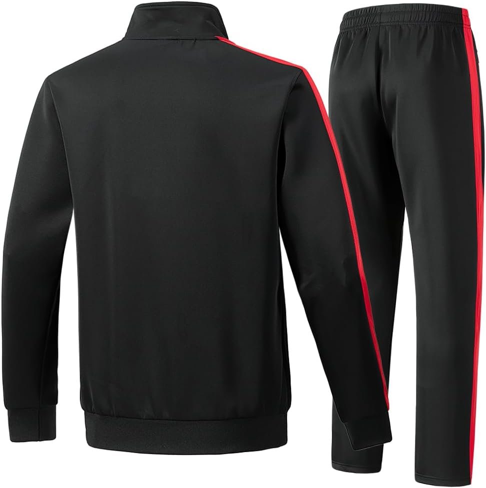 Men's Tracksuits 2 Piece Outfits Sweatsuits for Men Long Sleeve Track suits Athletic Full Zip Active Sports Sets - Image 2