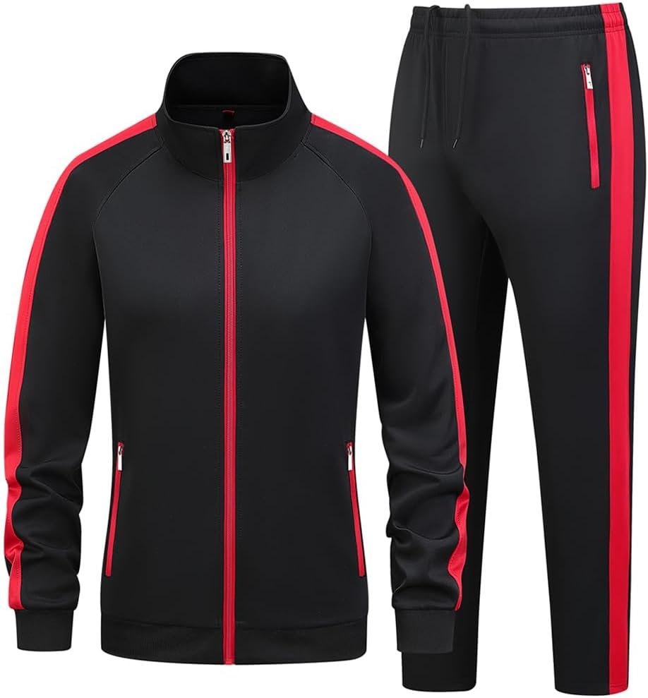 Women's Tracksuit Set 2 Pieces Long Sleeve Outfits Sweatsuits for Women Full Zip Active Sets Athletic Suits - Image 2