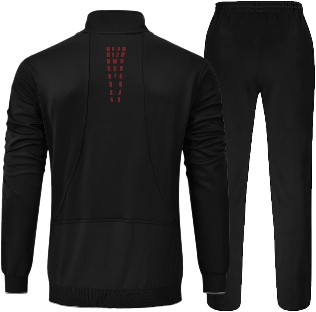 Men's Tracksuits Outfits Set 2 Piece Jogging Suits Warm Up Sweatsuits Sweat Track Suits Sets - Image 2
