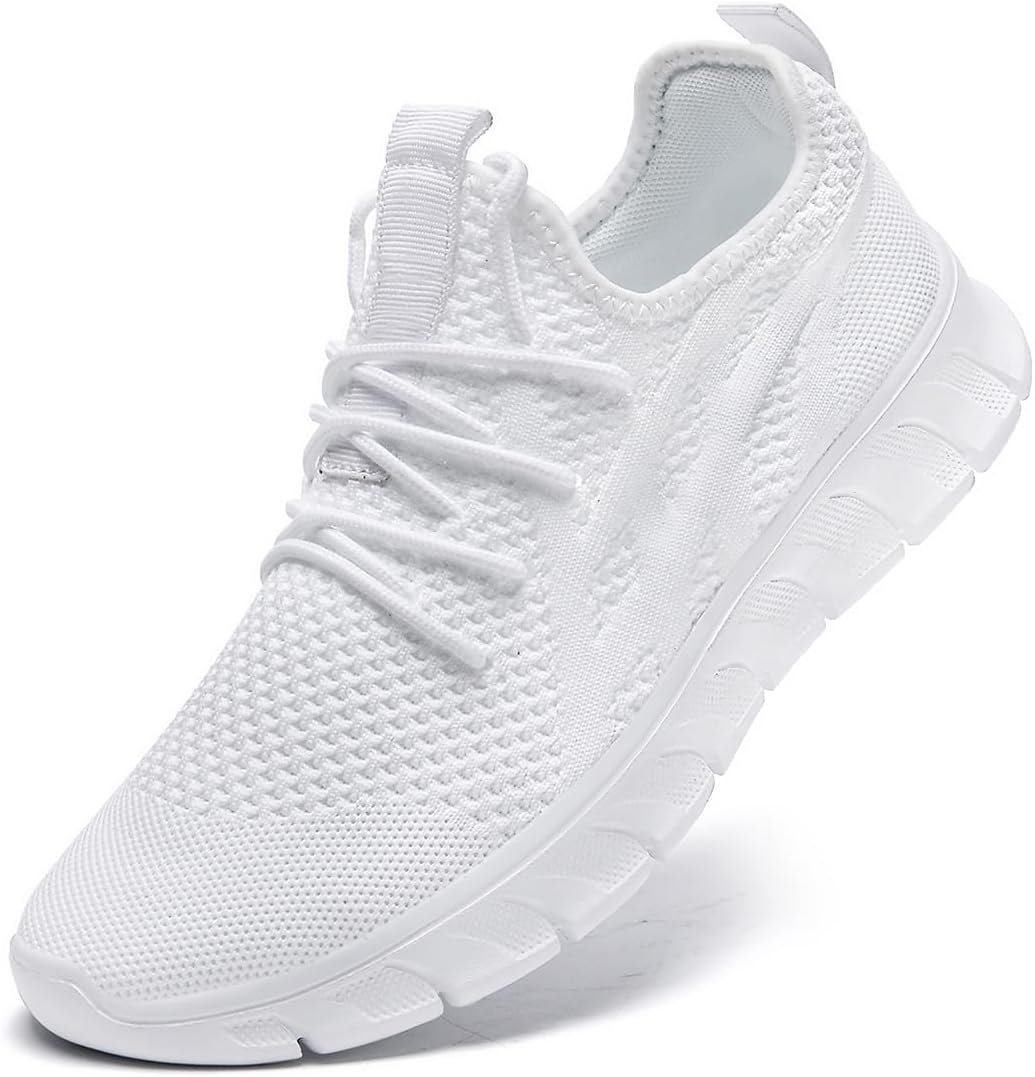 Men's Shoes Running Road Walking Sneakers Sports Athletic Workout Gym Shoes Casual Comfortable Breathable Fashion