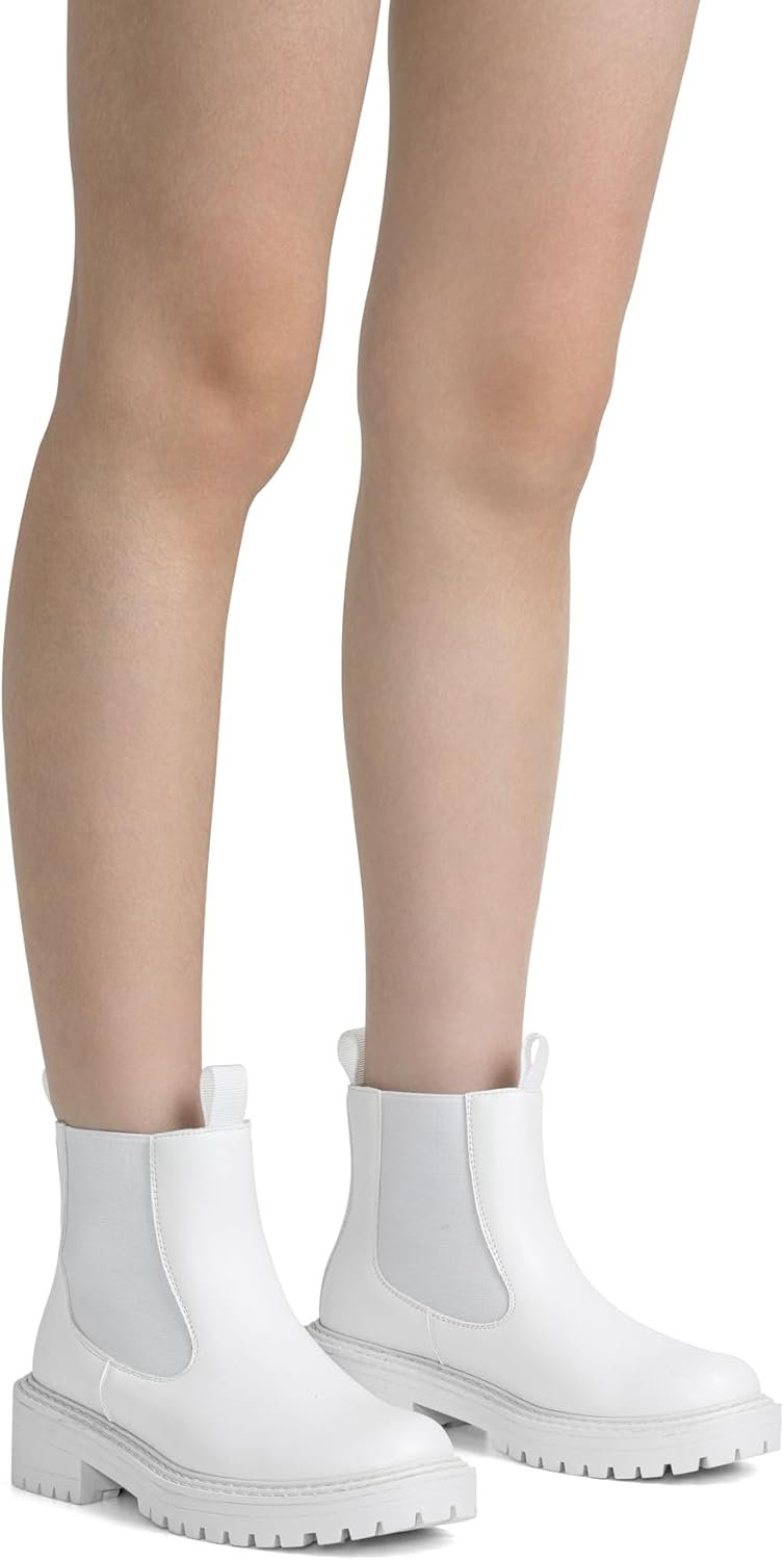Women 9605 Chelsea Ankle Boots Slip on Short Booties - Image 2