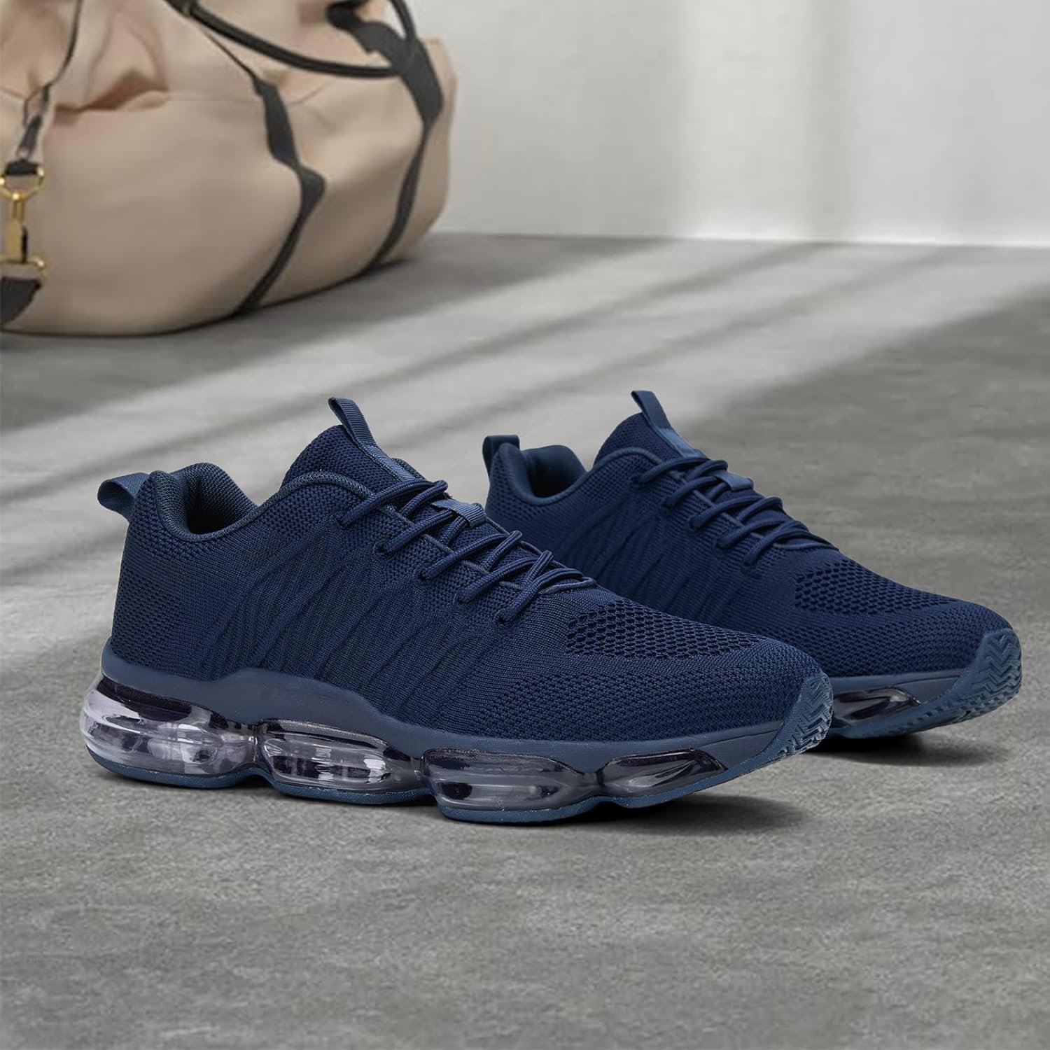 Men's Air Cushion Running Shoes Breathable Tennis Fashion Sneakers Non Slip Workout Casual Sport Shoes Gym Training Comfortable Walking Shoes - Image 2