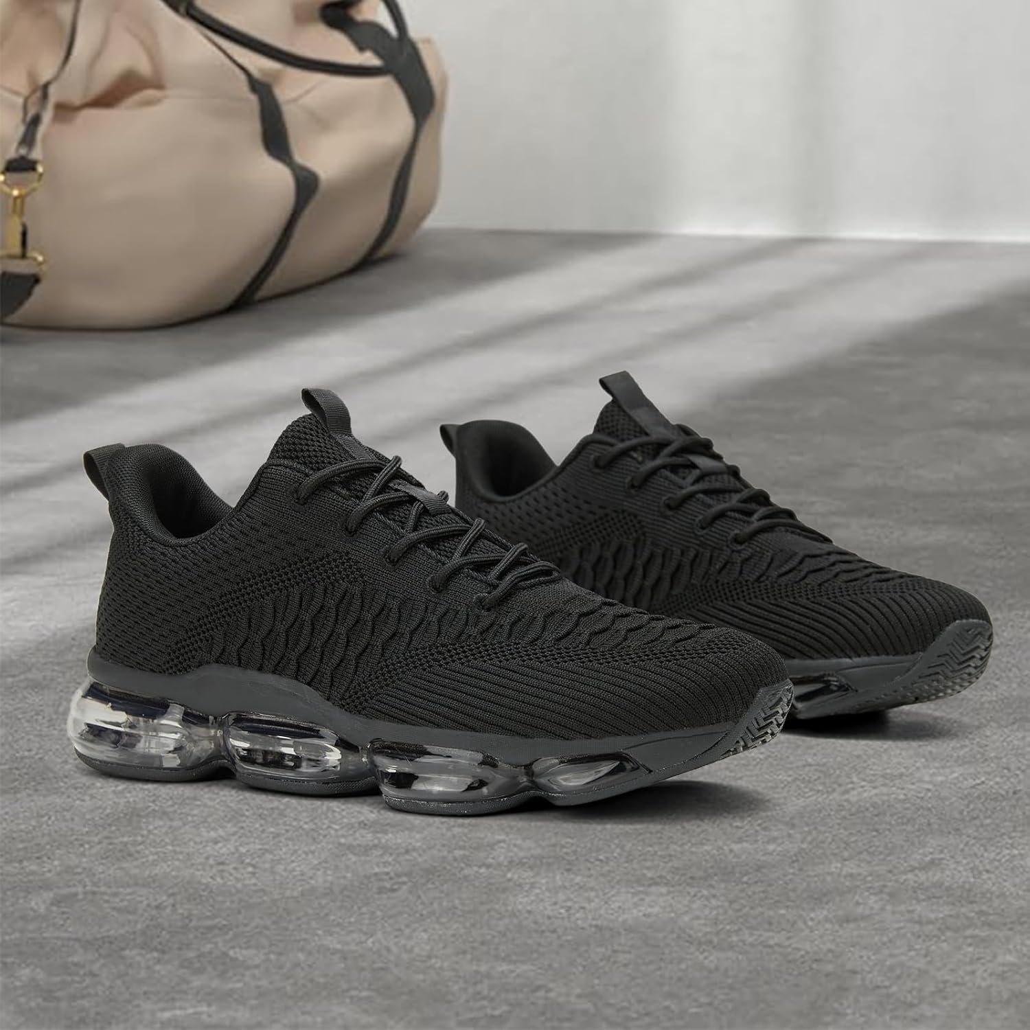 Men's Air Cushion Running Shoes Breathable Tennis Fashion Sneakers Non Slip Workout Casual Sport Shoes Gym Training Comfortable Walking Shoes - Image 2