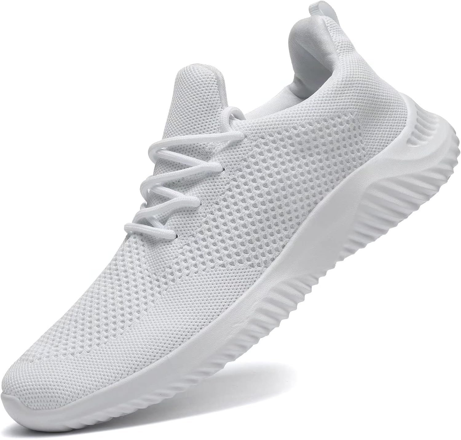 Men's Slip on Walking Shoes Ultra Light Breathable Non Slip Running Shoes Casual Fashion Sneakers Mesh Workout Sports