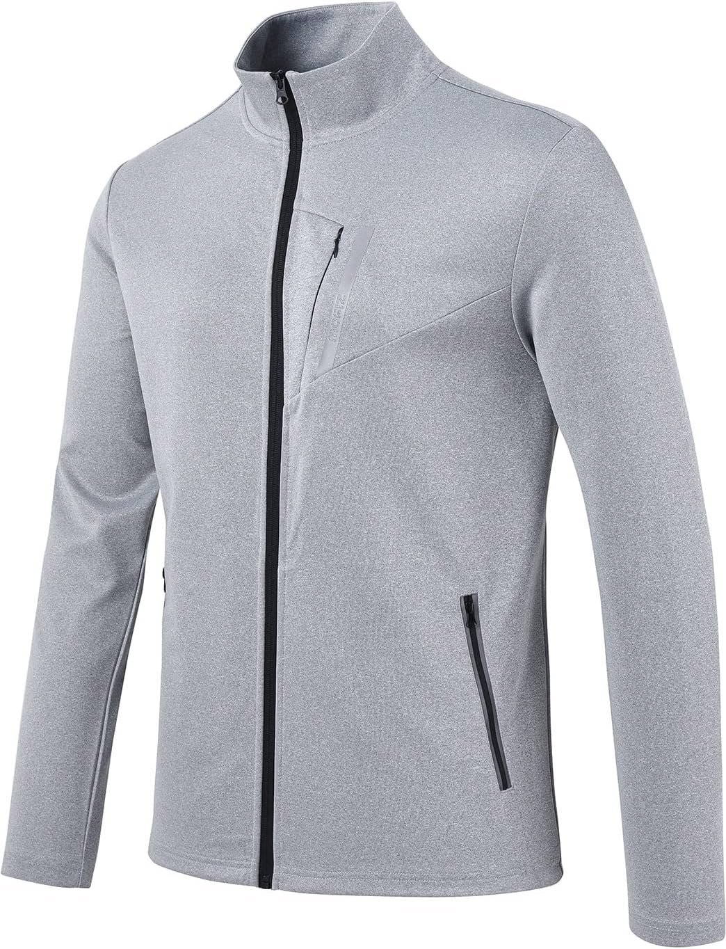 Men's Tracksuits Set Long Sleeve Causal Full Zip Running Sports Sweatsuit For Men 2 Piece Outfits - Image 2