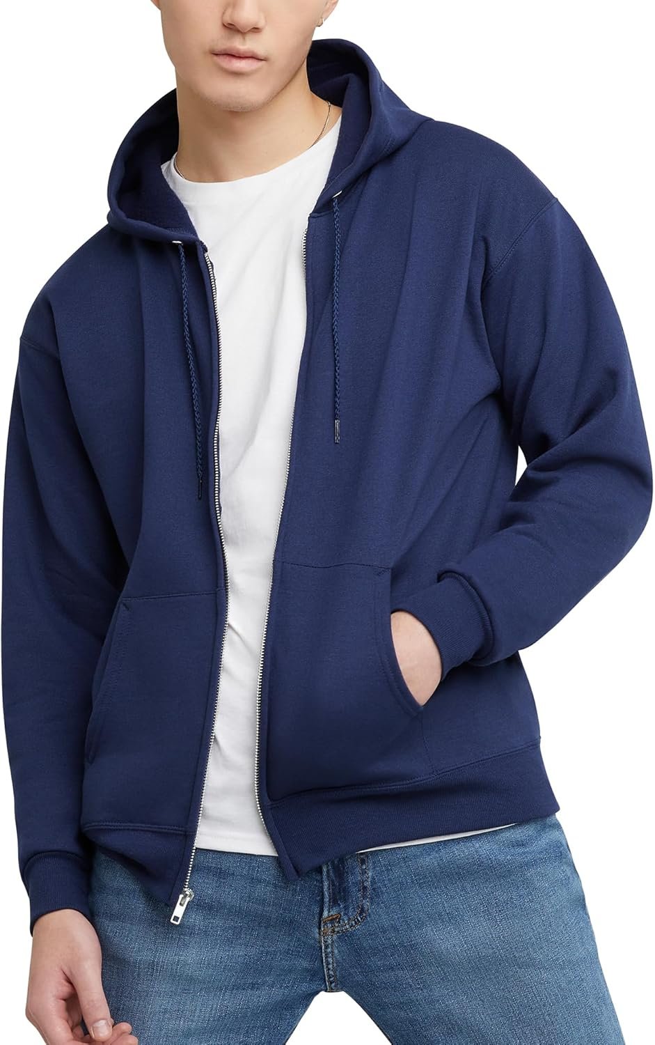 Men's Fleece Full-Zip Hoodie Sweatshirt